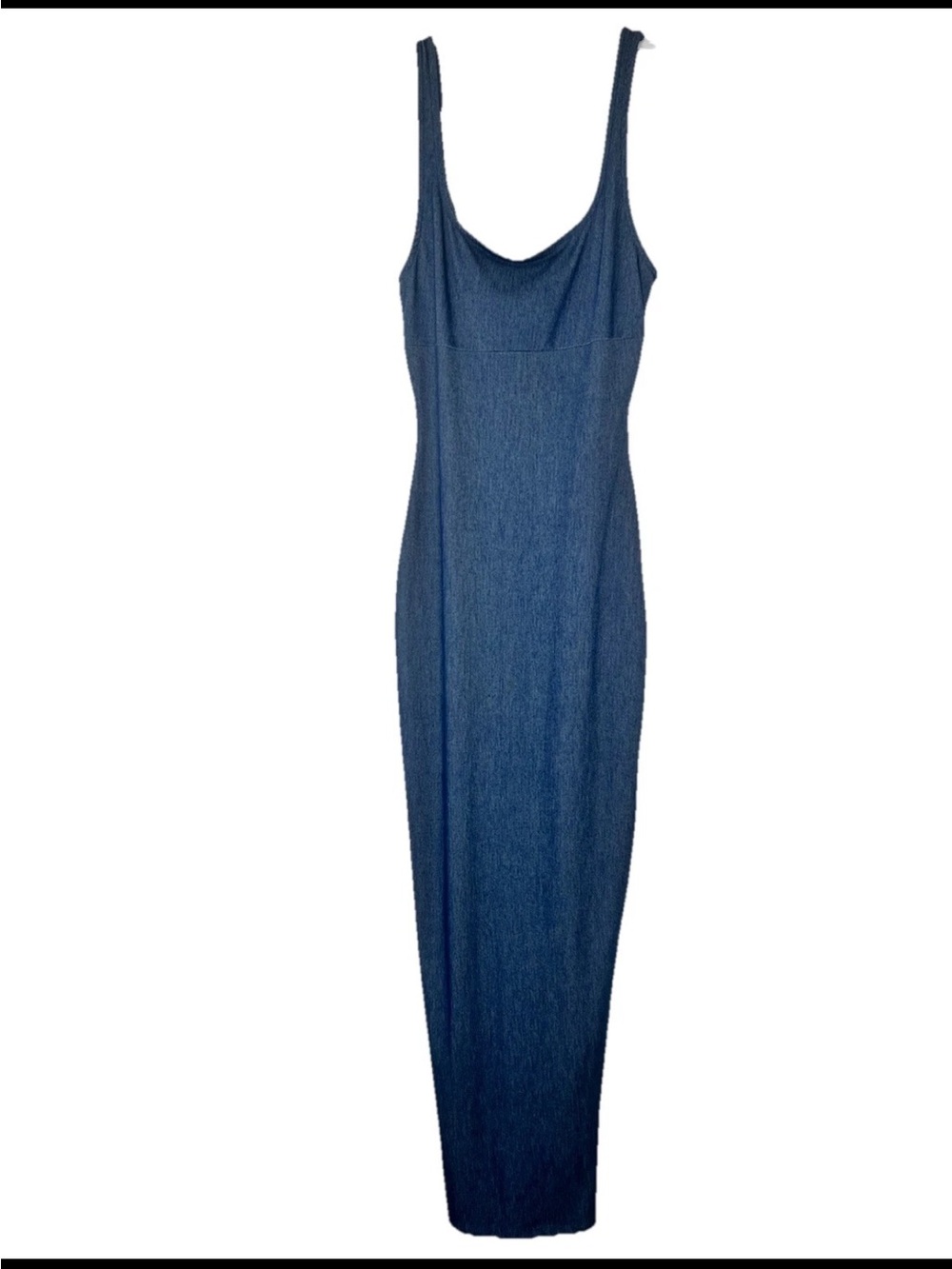 Nordstrom Denim-Style Navy Maxi Dress